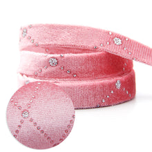 Load image into Gallery viewer, 5 Yards Pink Velvet Ribbon
