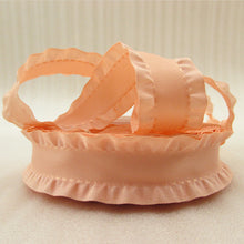Load image into Gallery viewer, 20 Yards 1.5&quot; Solid Color Double Ruffle Satin Ribbon
