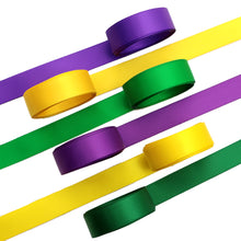 Load image into Gallery viewer, 2 Yards/roll 5/8&quot; Soild Color Grosgrain Ribbon Set
