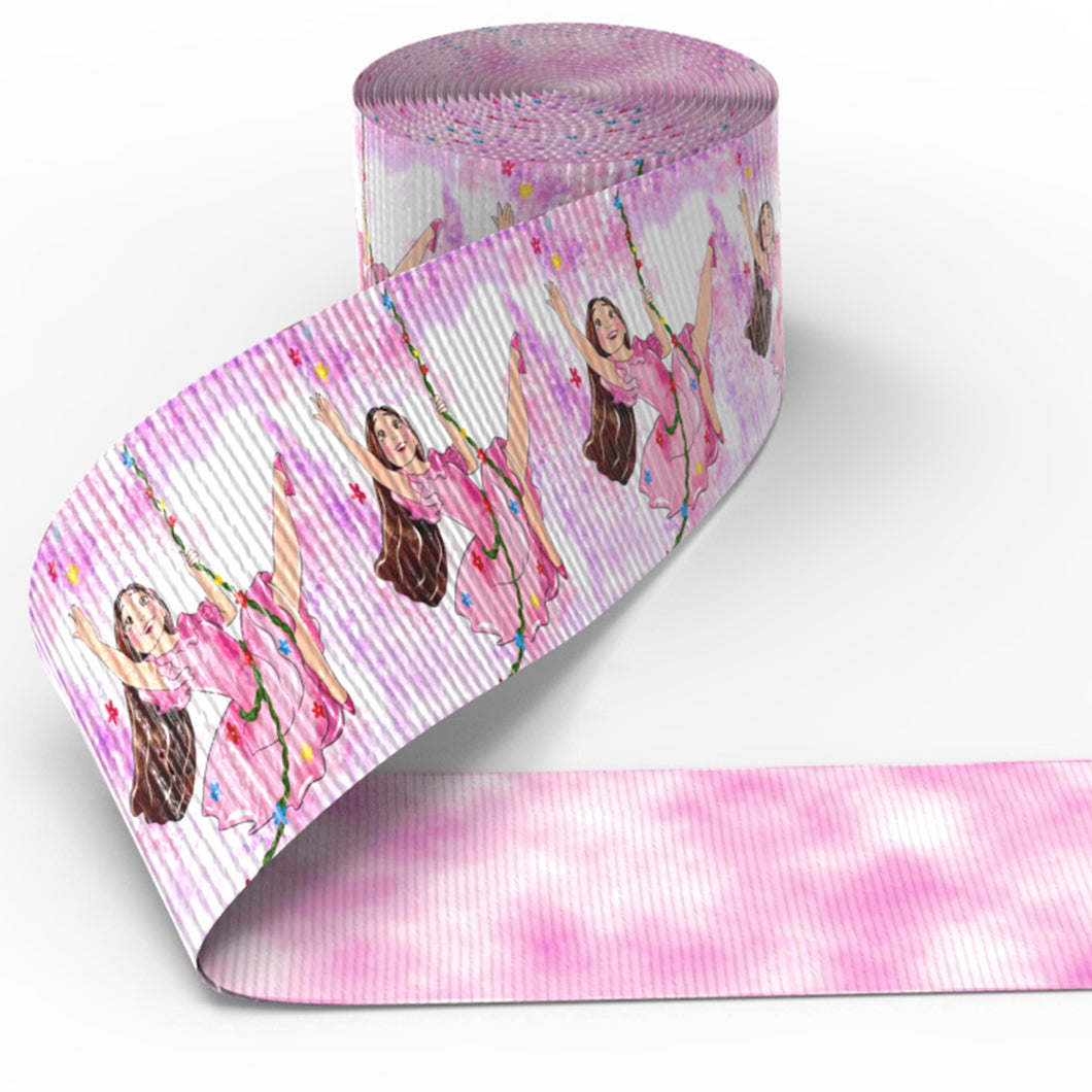 50 Yards Printed Double Side Ribbon