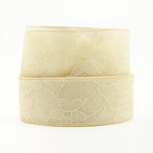 Load image into Gallery viewer, 25 Yards Printed Lace Ribbon
