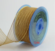 Load image into Gallery viewer, 25 Yards 1.5&quot; Wire Edged Ribbon
