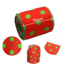 Load image into Gallery viewer, 50 Yards Christmas Printed Wire Edged Ribbon
