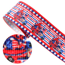 Load image into Gallery viewer, 50 Yards 1.5&quot; 38mm Printed Silver Border Ribbon
