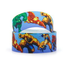 Load image into Gallery viewer, 50 Yards Mix Size Printed Grosgrain Ribbon
