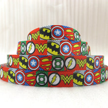 Load image into Gallery viewer, 50 Yards Mix Size Printed Grosgrain Ribbon
