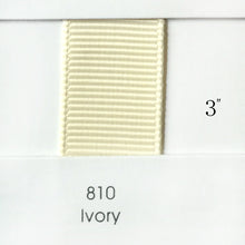 Load image into Gallery viewer, 10 Yards 3&quot; Solid Color Grosgrain Ribbon

