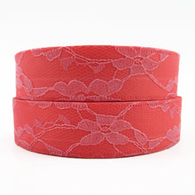 Load image into Gallery viewer, 25 Yards 1&quot; Lace Ribbon
