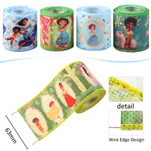 Load image into Gallery viewer, 5 Yards/roll 5 Roll/set Wire Edged Ribbon Set
