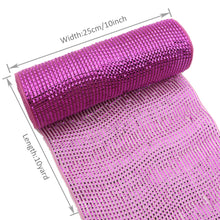 Load image into Gallery viewer, 10 Yards Solid Color Poly Mesh Ribbon
